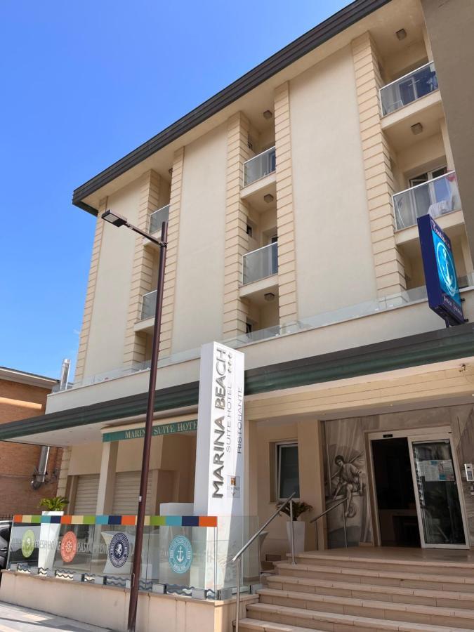 Marina Beach Aparthotel リミニ エクステリア 写真